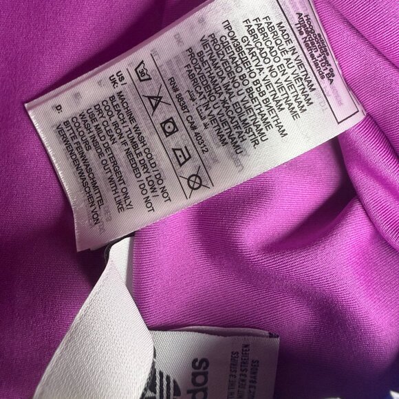 Adidas Originals Lace Flare Leggings – Semi Pulse Lilac – Small – NWT - Picture 6 of 6